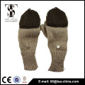 100% acrylic knitted wholesale girl gloves without fingers